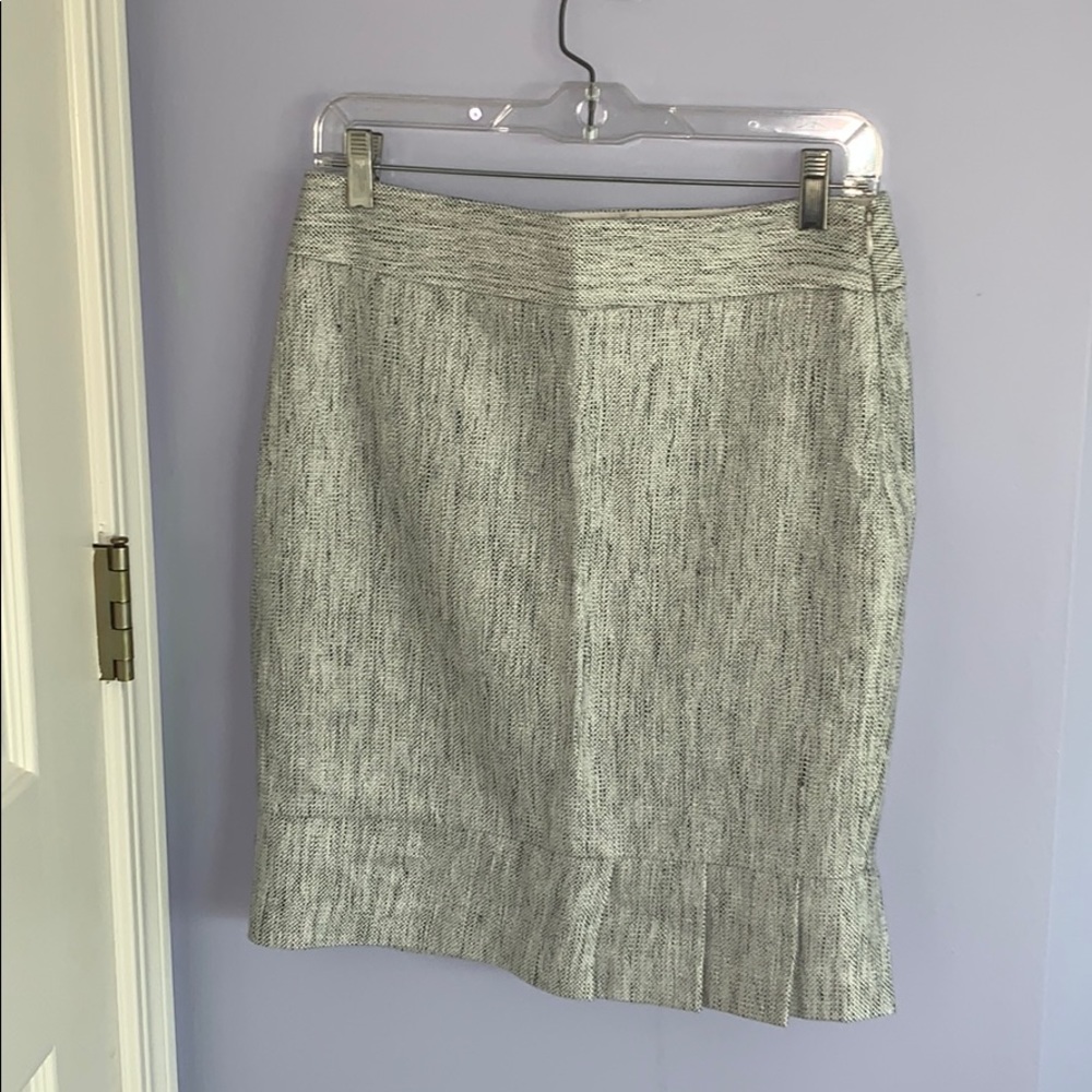 Skirt with a few pleats